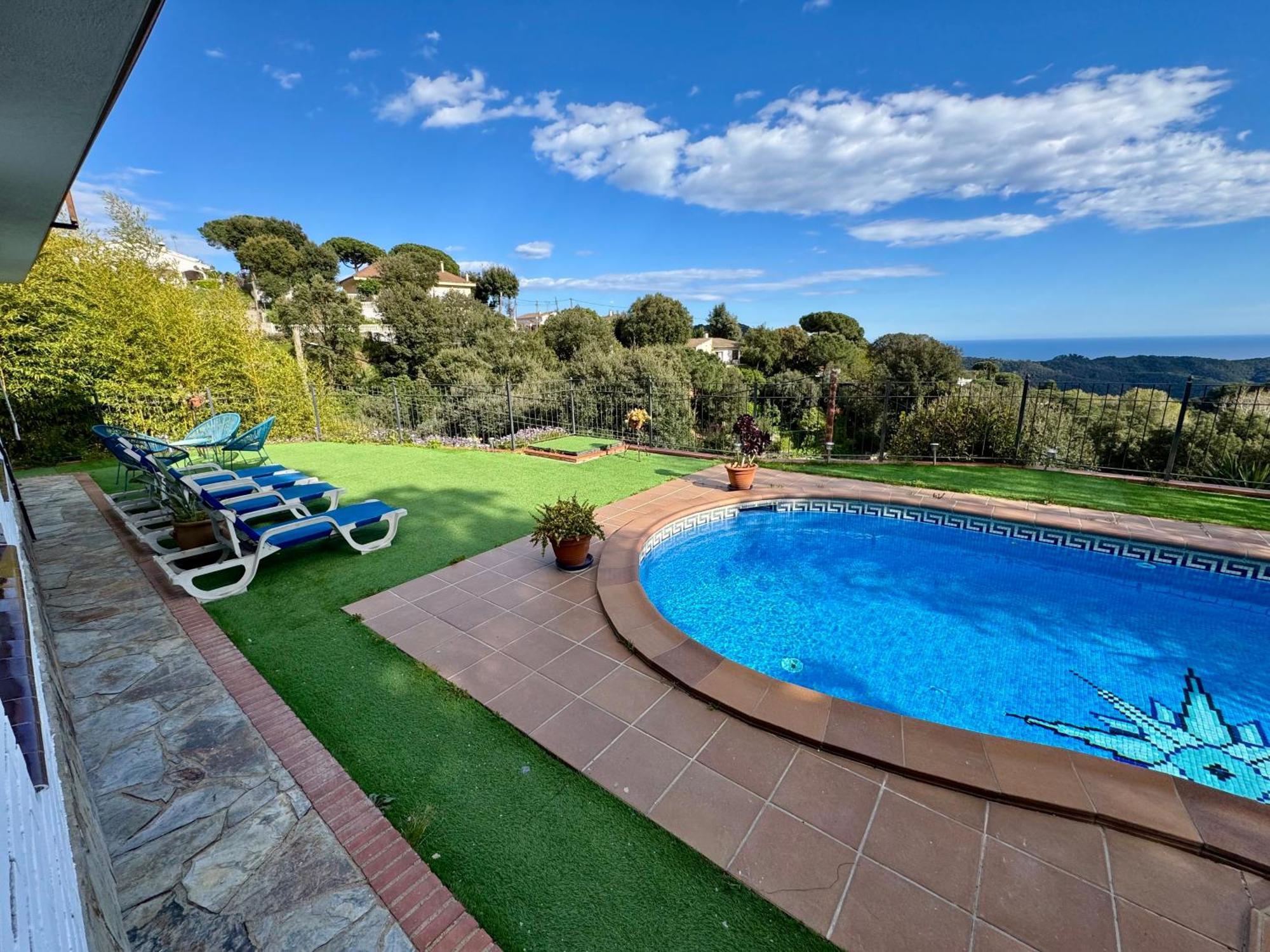 Casa Paraíso Piscina Tranquilidad Sant Cebrià de Vallalta Exterior foto